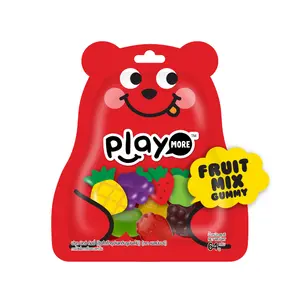 Kẹo Dẻo Vị Trái Cây, Fruit Mix Gummy (64g) - PLAYMORE